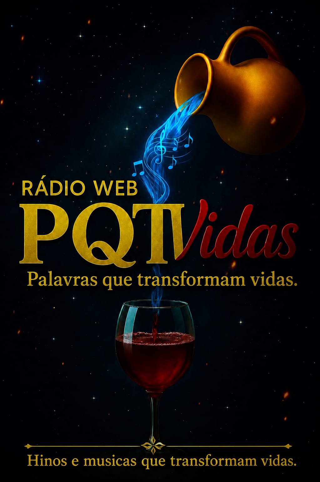 Logo Rádio PQT VIDAS